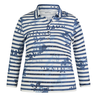 Rabe Dames Polo 54-113356 Blauw dessin