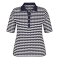 Rabe Dames Polo 54-123355 Blauw dessin