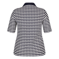 Rabe Dames Polo 54-123355 Blauw dessin
