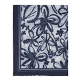 Rabe Dames Sjaal 54-223940 Blauw dessin