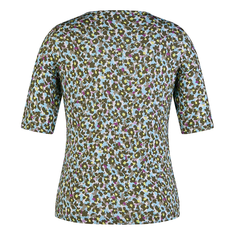 Rabe dames t shirt print Khakigroen