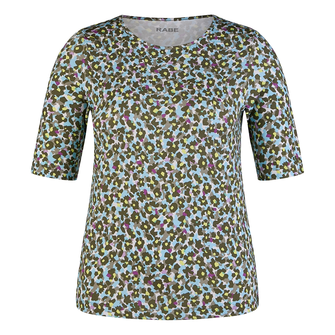 Rabe dames t shirt print Khakigroen