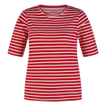 Rabe Dames Top 54-123350 Rood dessin