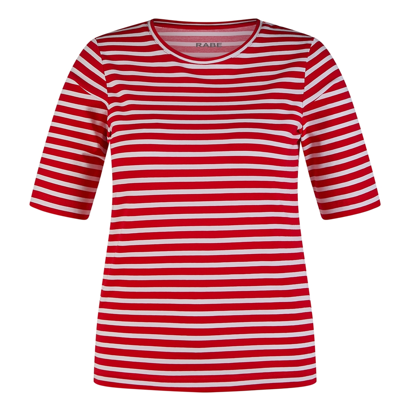 Rabe Dames Top 54-123350 Rood dessin