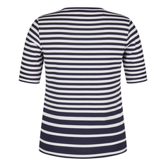 Rabe Dames Top 54-123351 Blauw dessin