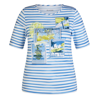 Rabe Dames Top 54-131353 Aqua