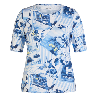 Rabe Dames Top 54-131362 Aqua
