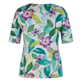 Rabe Dames Top 54-221351 Groen dessin