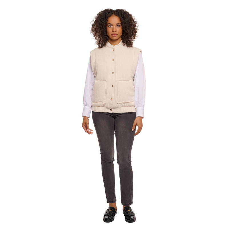 Rino & Pelle Dames Jas Pile.7002521 Ecru