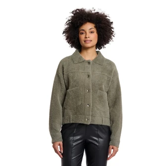 Rino & Pelle Dames Vest Bubbly.5002511 Army