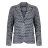 Roberto Sarto Dames Blazer 511040 Blauw dessin