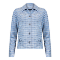 Roberto Sarto Dames Blazer 511151 Blauw dessin