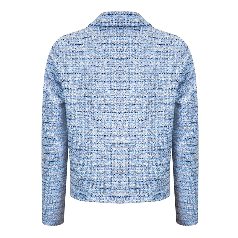 Roberto Sarto Dames Blazer 511151 Blauw dessin