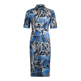 Roberto Sarto Dames Jurk 511115 Blauw dessin