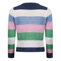Roberto Sarto Dames lintjes vest multicolour streep Diverse kleuren