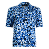 Roberto Sarto Dames Polo 511161 Blauw dessin
