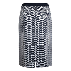 Roberto Sarto Dames Rok 511211 Blauw dessin