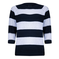 Roberto Sarto Dames Trui 511198 Blauw dessin
