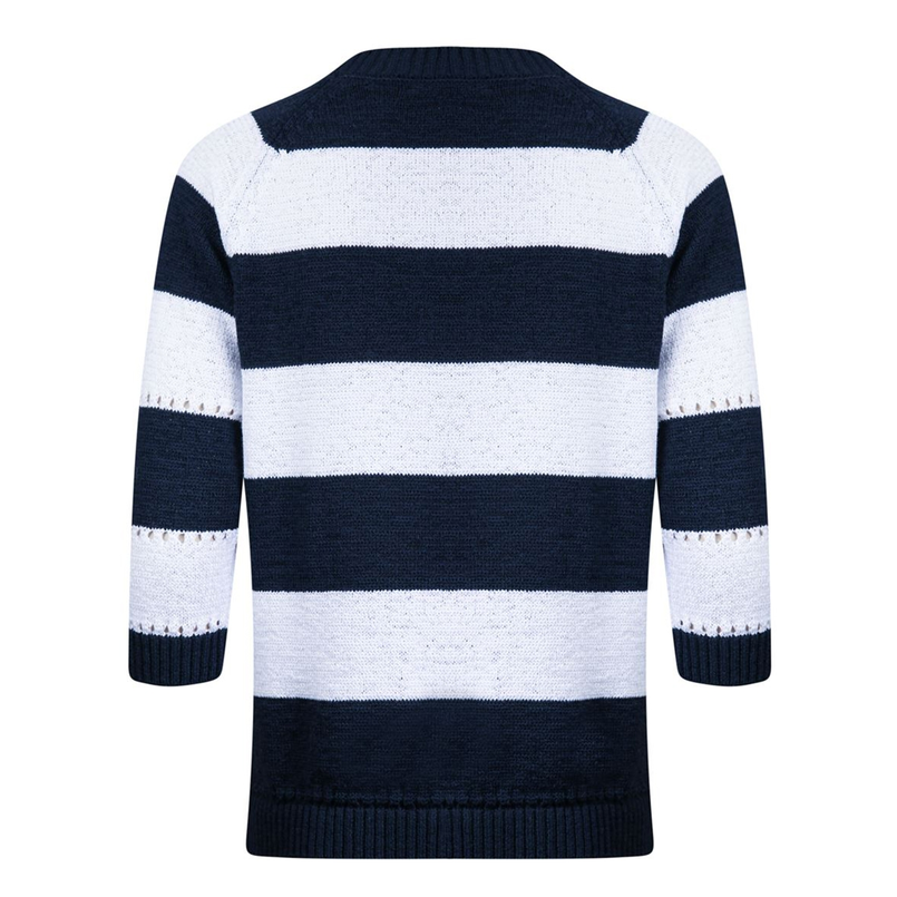 Roberto Sarto Dames Trui 511198 Blauw dessin