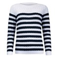 Roberto Sarto Dames Trui 511199 Blauw dessin