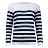 Roberto Sarto Dames Trui 511199 Blauw dessin