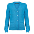 Roberto Sarto Dames Vest 511120 Midden blauw