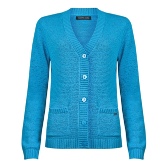 Roberto Sarto Dames Vest 511120 Midden blauw