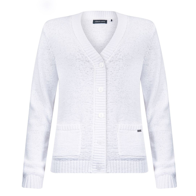 Roberto Sarto Dames Vest 511120 Wit