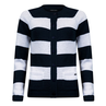 Roberto Sarto Dames Vest 511130 Blauw dessin