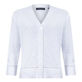 Roberto Sarto Dames Vest 511148 Wit