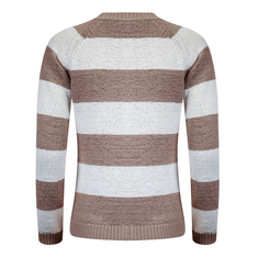 Roberto Sarto Dames vest streep lintjesgaren Zand
