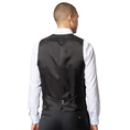 Roy Robson Heren Gilet S-21-05-a001 Zwart