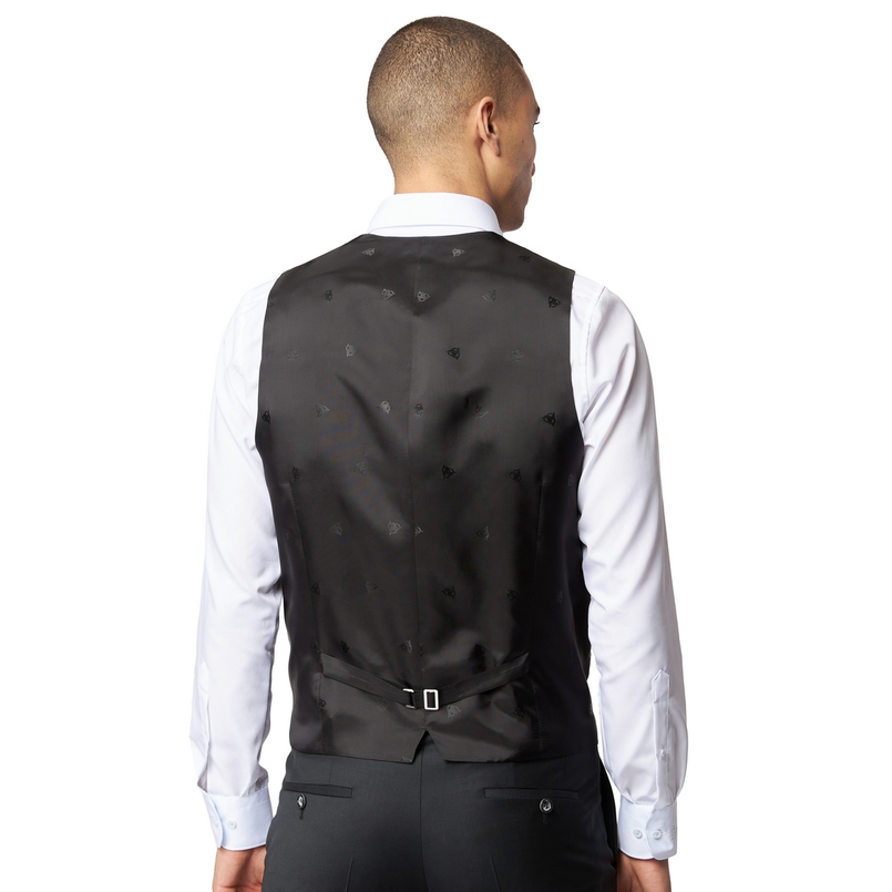Roy Robson Heren Gilet S-21-05-a001 Zwart
