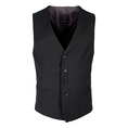Roy Robson Heren Gilet S05050001691500 Zwart