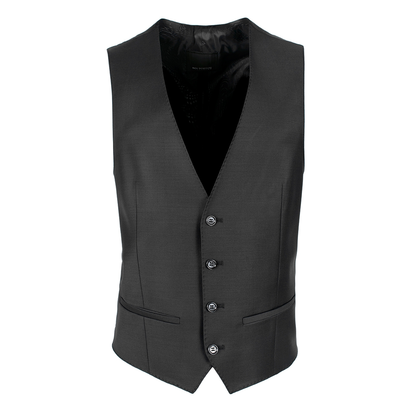 Roy Robson Heren Gilet S05050381704100 Zwart