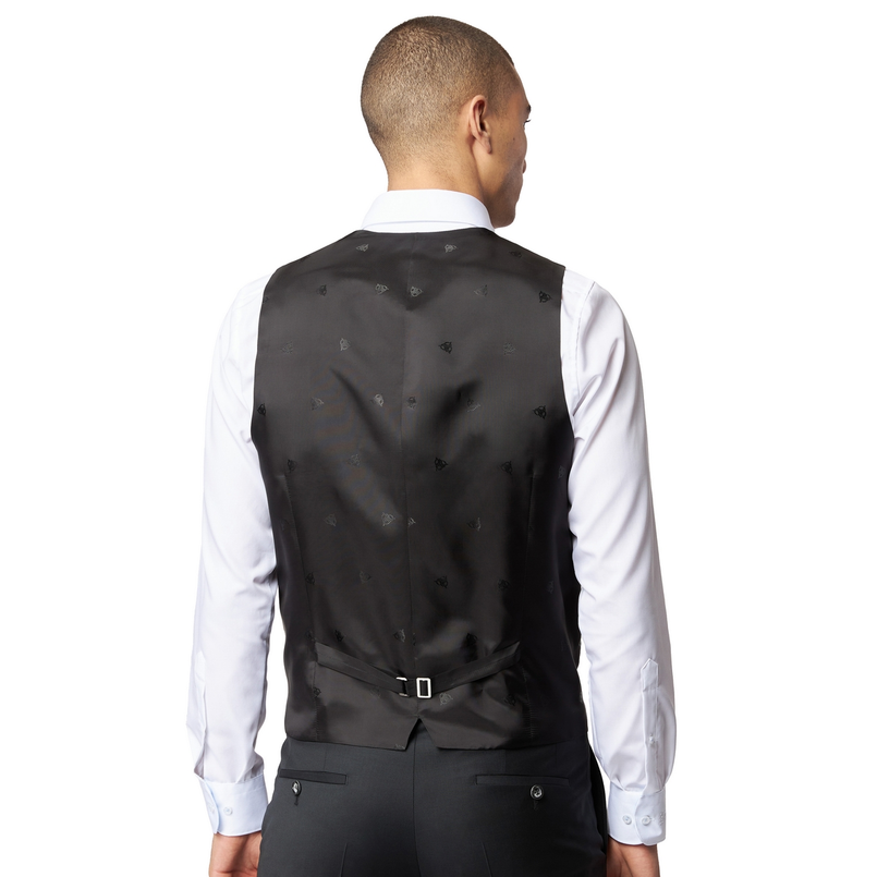 Roy Robson Heren Gilet S05050381704100 Zwart