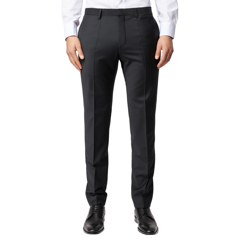 Roy Robson Heren Pantalon S-240-01-a001 Zwart