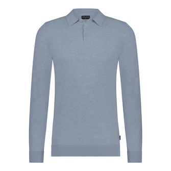 Saint Steve Heren Polo Berend Bleu