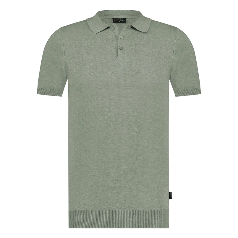 Saint Steve Heren Polo Chris Mint
