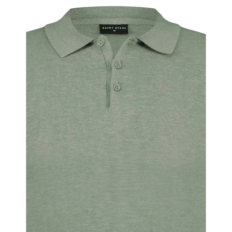 Saint Steve Heren Polo Chris Mint