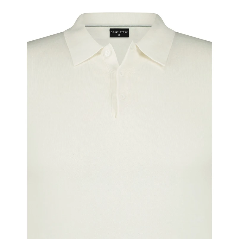 Saint Steve Heren Polo Chris Wit