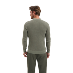 Saint Steve Heren Polo LS 230521.SANDER-S.60012 Army