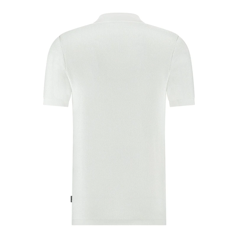 Saint Steve Heren Polo Stanley Wit