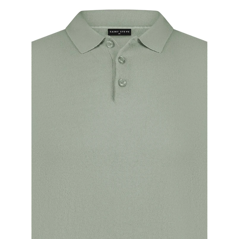 Saint Steve Heren Polo Vince Mint