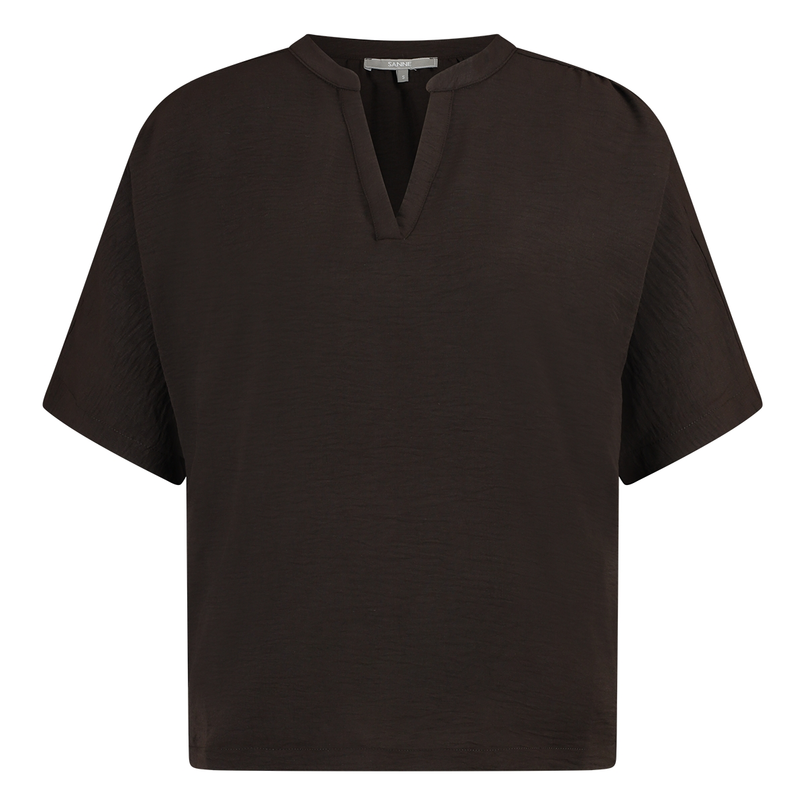 Sanne Dames Blouse 25164 Bruin