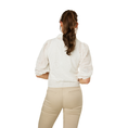 Sanne Dames Blouse Blousebroderieangl Wit