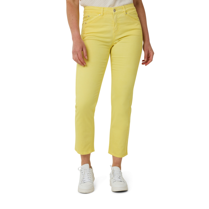 Sanne Dames Broek Brodena#commaneci72 Geel