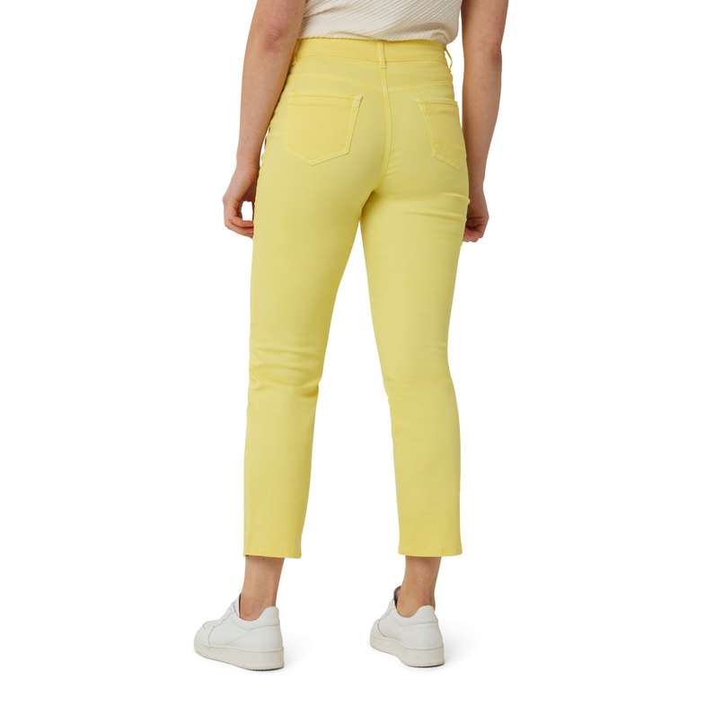 Sanne Dames Broek Brodena#commaneci72 Geel