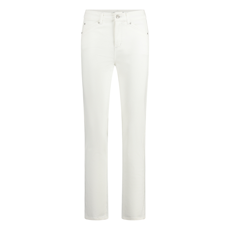 Sanne Dames Broek Brodena#commaneci72 OFF-WHITE