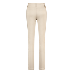 Sanne Dames Broek Logan#nitrosatin82cm Beige